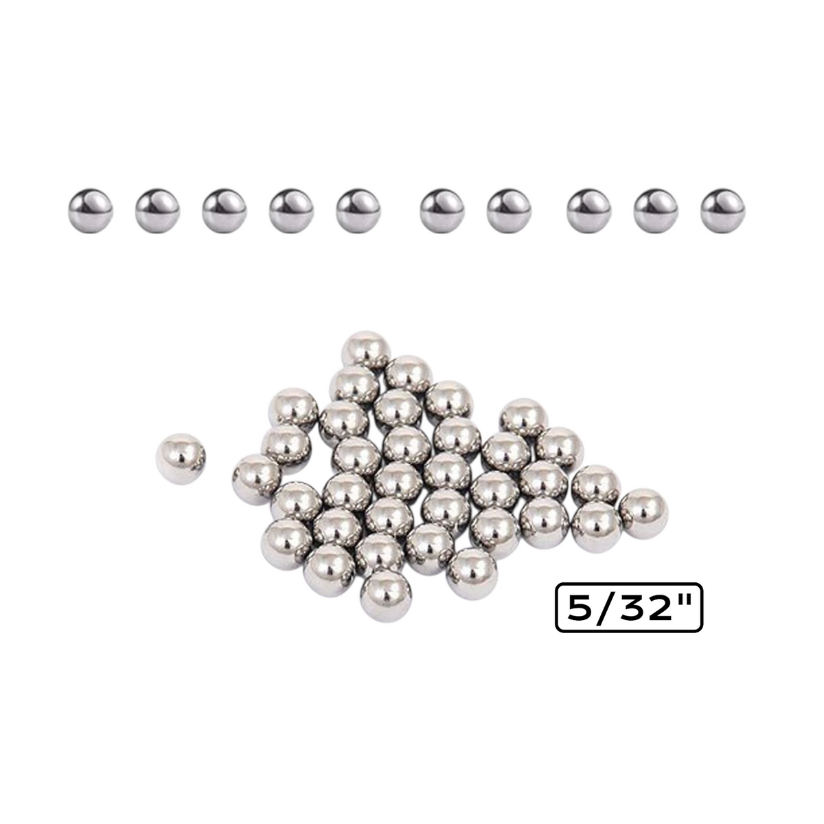 5/32" Loose Steel Ball Bearings