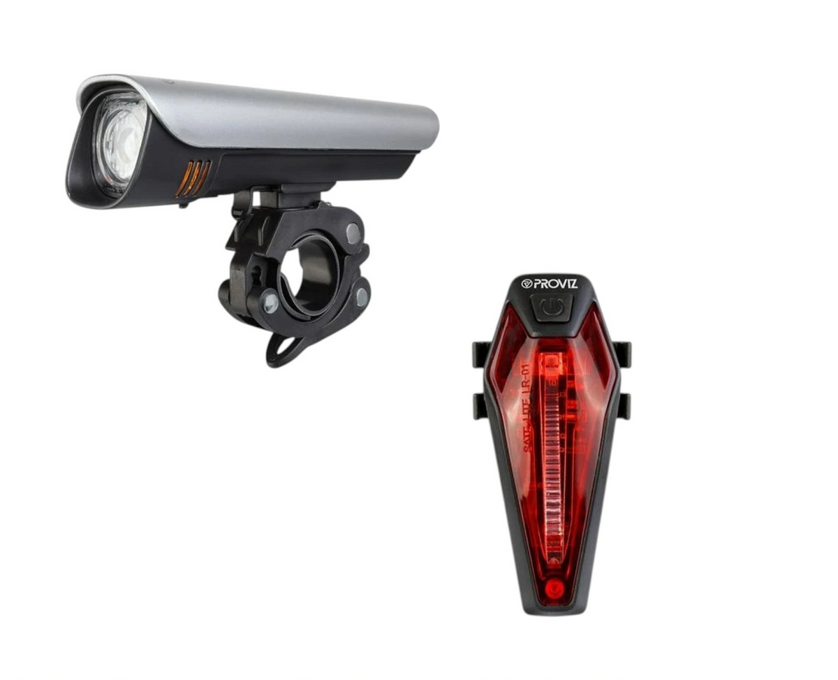 PROVIZ Rechargeable LED360 Bike Light Set