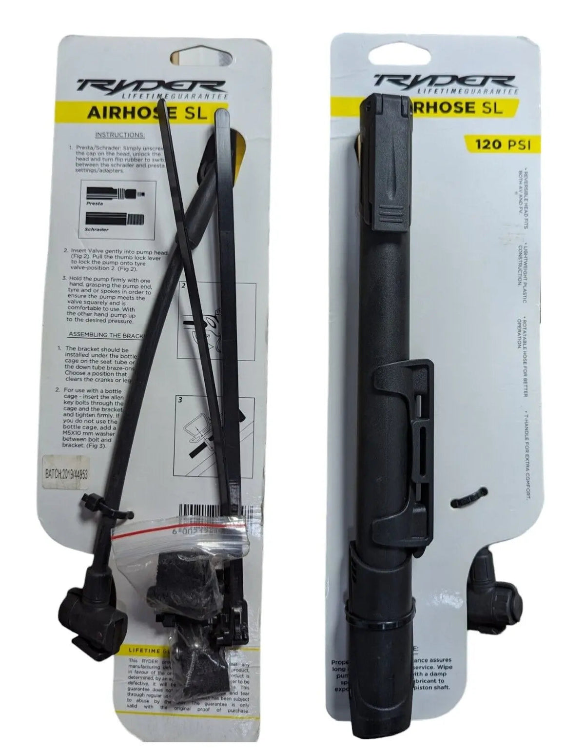 Ryder Compact Bike Pump