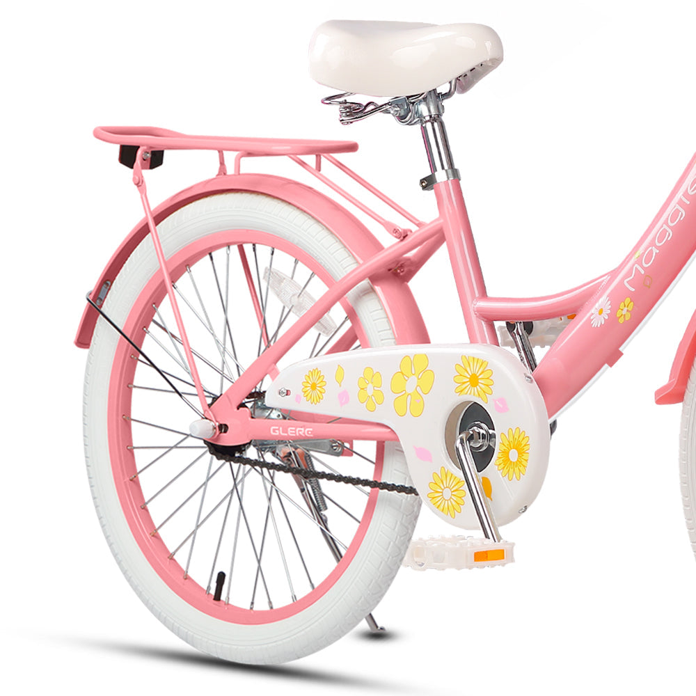 Glerc 20 Inch Kids Bike (with rear rack) - 5 Colour Options