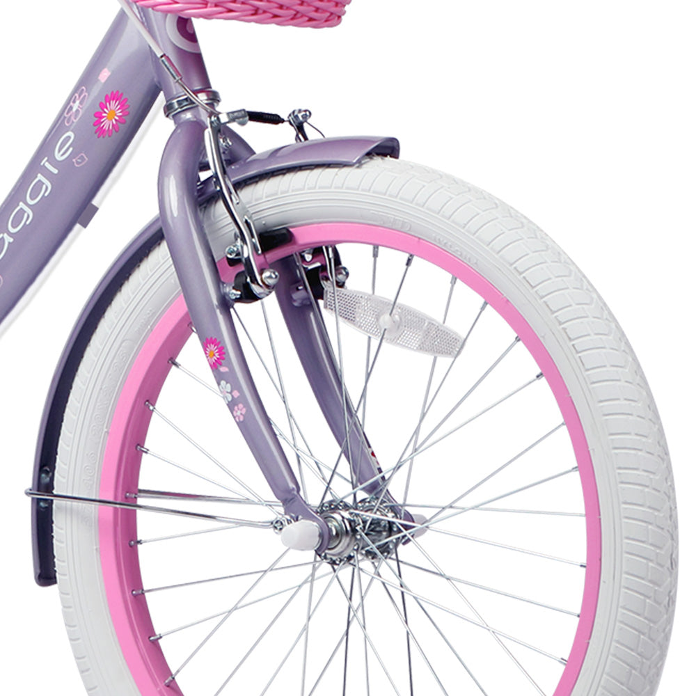 Glerc 20 Inch Kids Bike (with rear rack) - 5 Colour Options