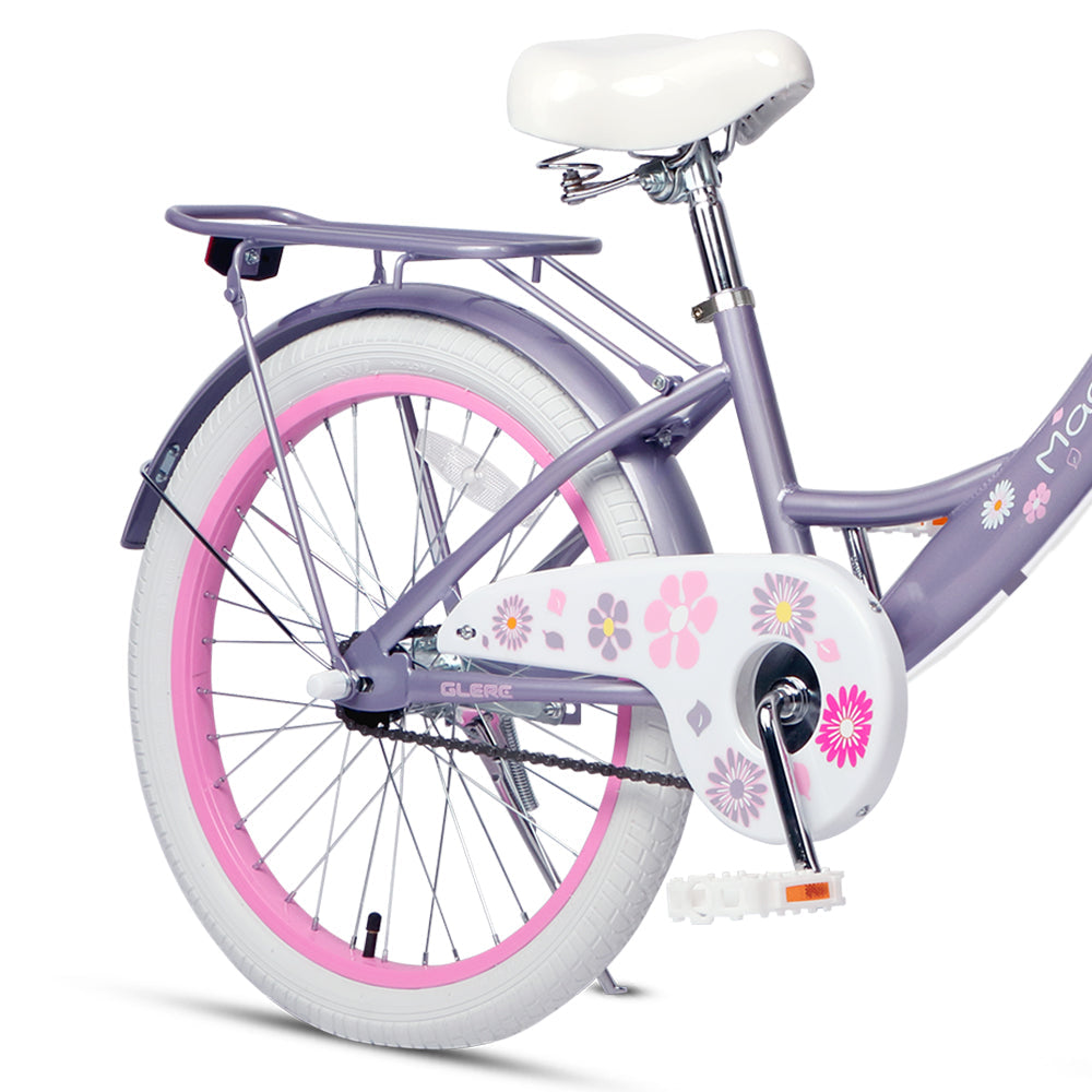 Glerc 20 Inch Kids Bike (with rear rack) - 5 Colour Options