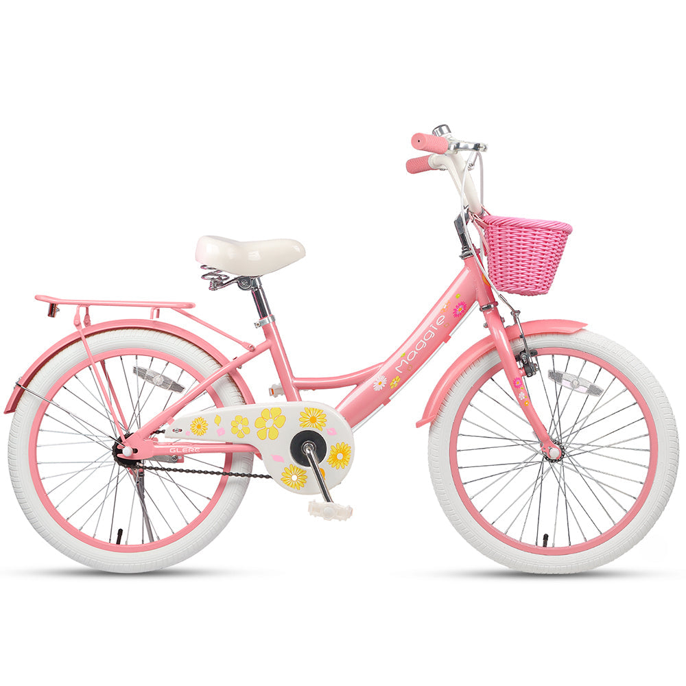 Glerc 20 Inch Kids Bike (with rear rack) - 5 Colour Options