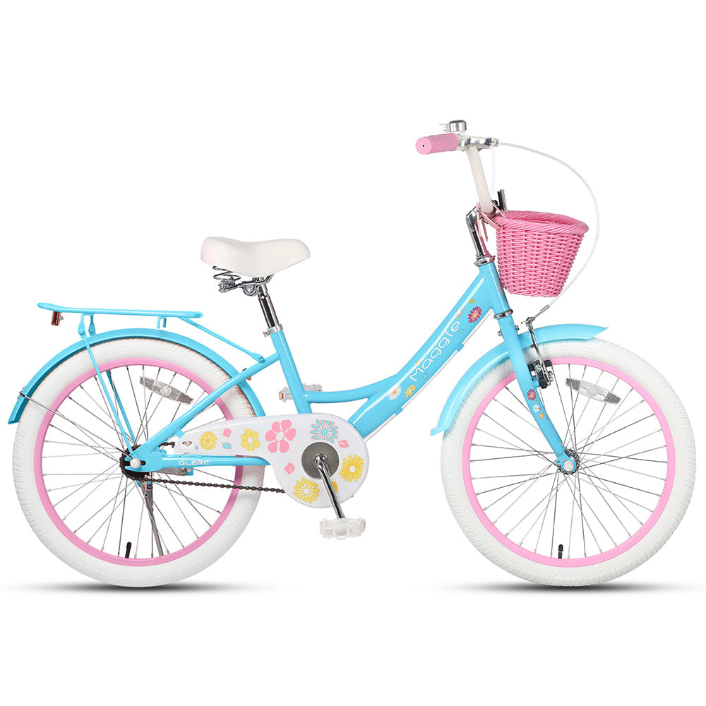 Glerc 20 Inch Kids Bike (with rear rack) - 5 Colour Options