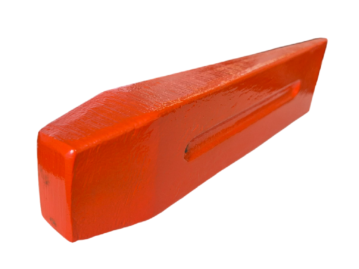 Red Steel Log Splitting Wedge, 2kg