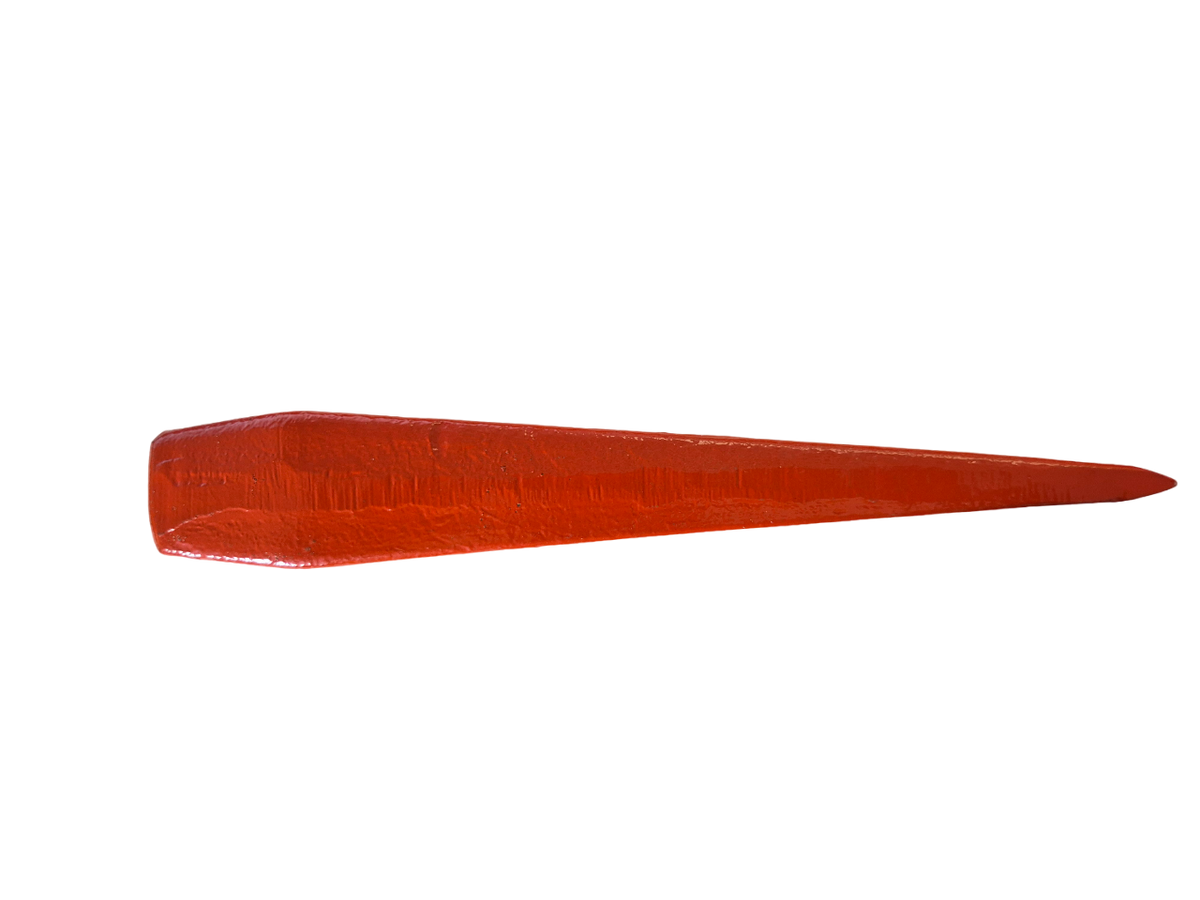 Red Steel Log Splitting Wedge - 1.5kg