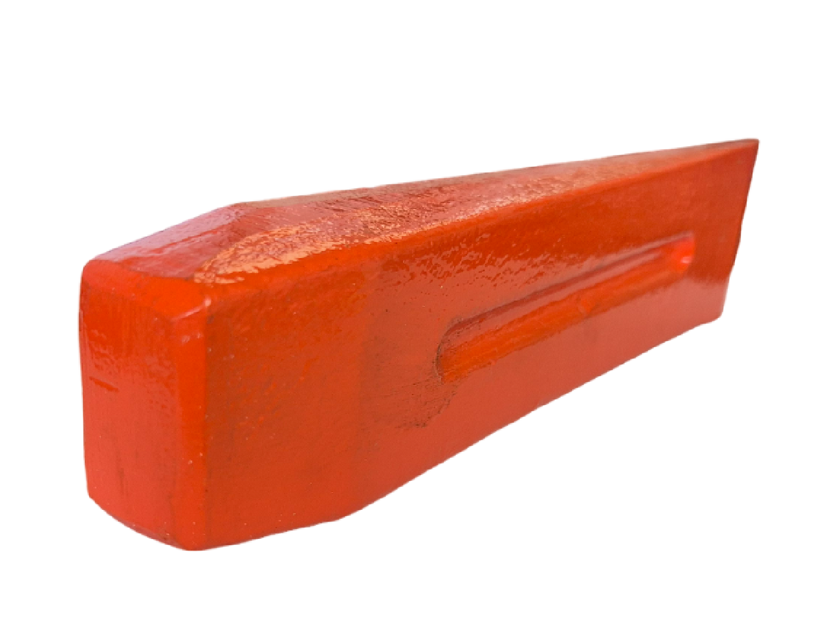 Red Steel Log Splitting Wedge - 1.5kg
