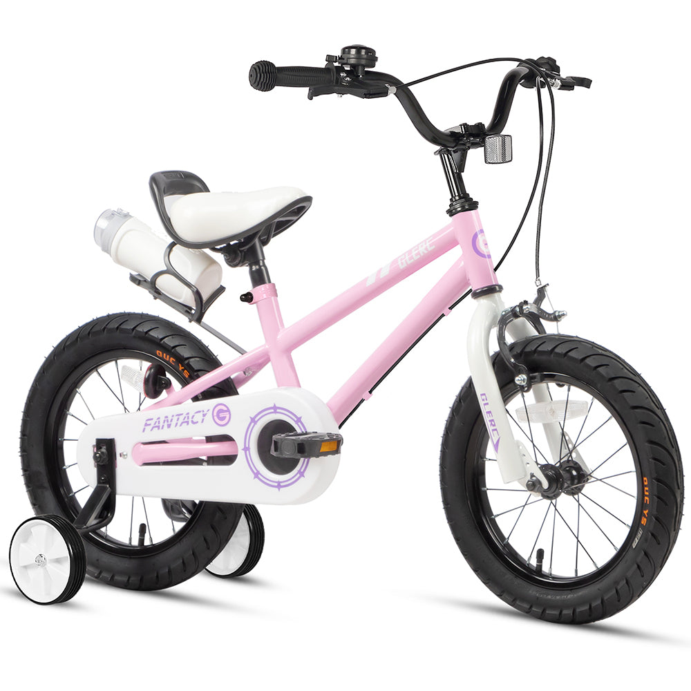 Glerc 14 Inch Kids Bike With Water Bottle - 4 Colour Options