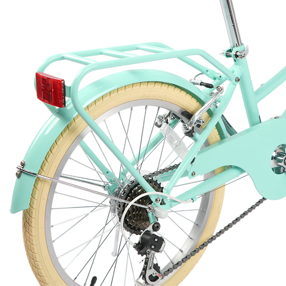 Glerc 24 Inch Beach Cruiser Hybrid Kids Bike Missy - 6 Colour Options