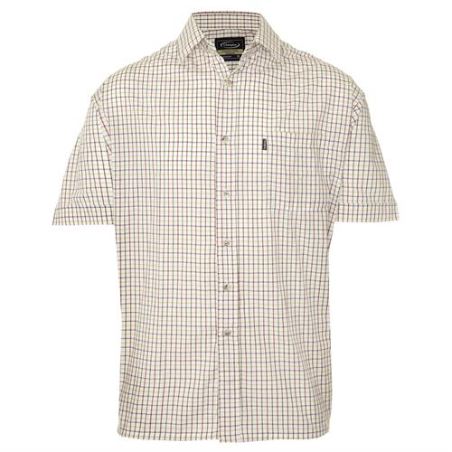Mens Champion Short Sleeve Tattersall Shirt