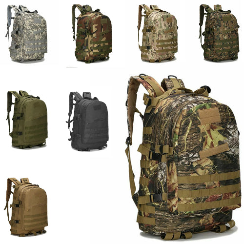 40L Molle Tactical Backpack 3D