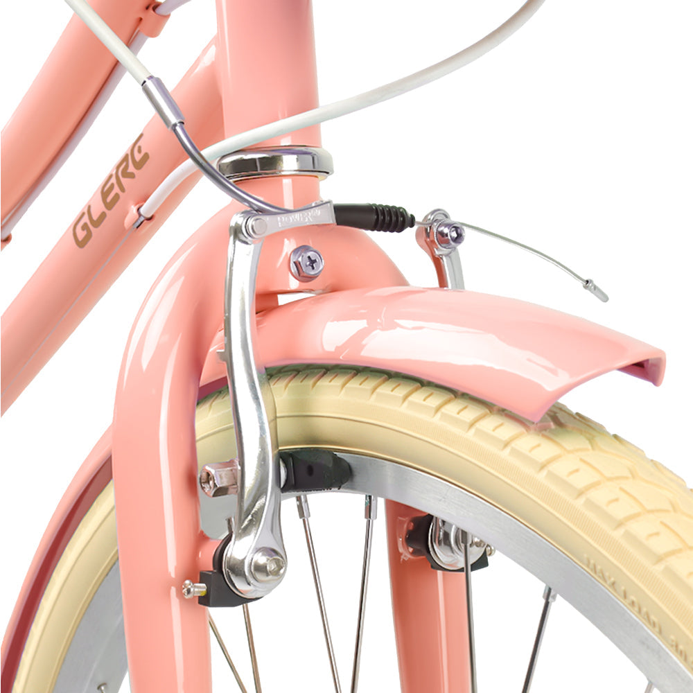 Glerc 24 Inch Beach Cruiser Hybrid Kids Bike Missy - 6 Colour Options