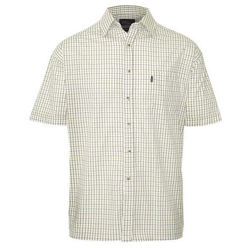 Mens Champion Short Sleeve Tattersall Shirt