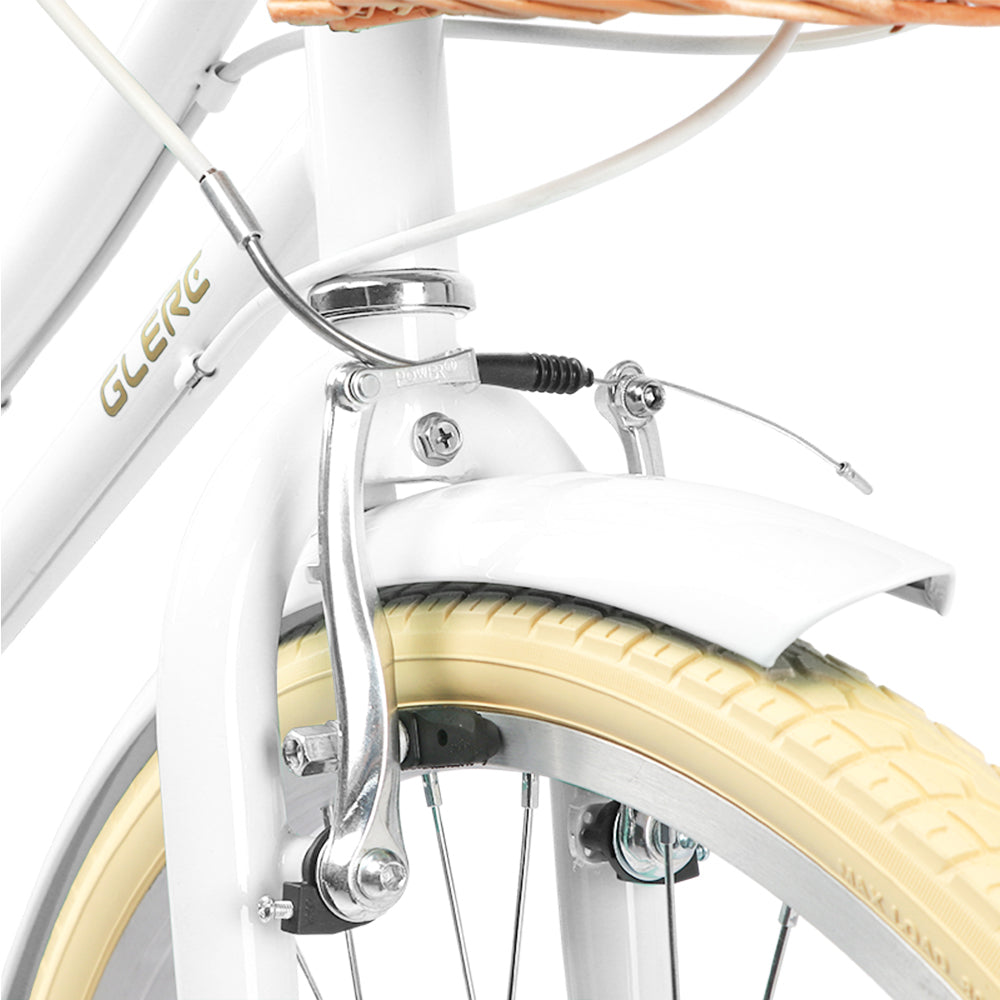 Glerc 24 Inch Beach Cruiser Hybrid Kids Bike Missy - 6 Colour Options