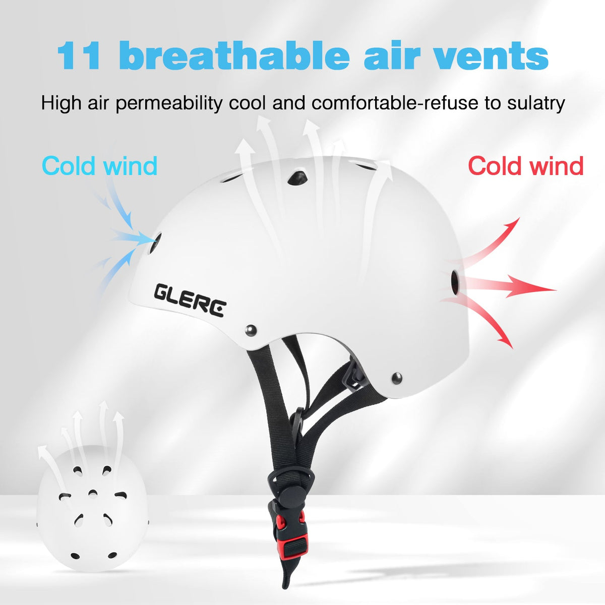Glerc Kids Bike Helmet - 7 Colour Options