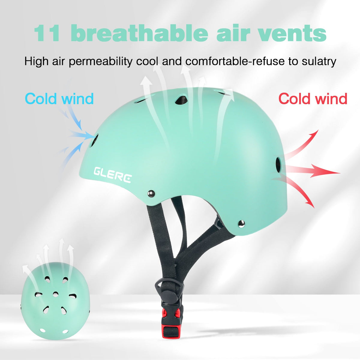 Glerc Kids Bike Helmet - 7 Colour Options