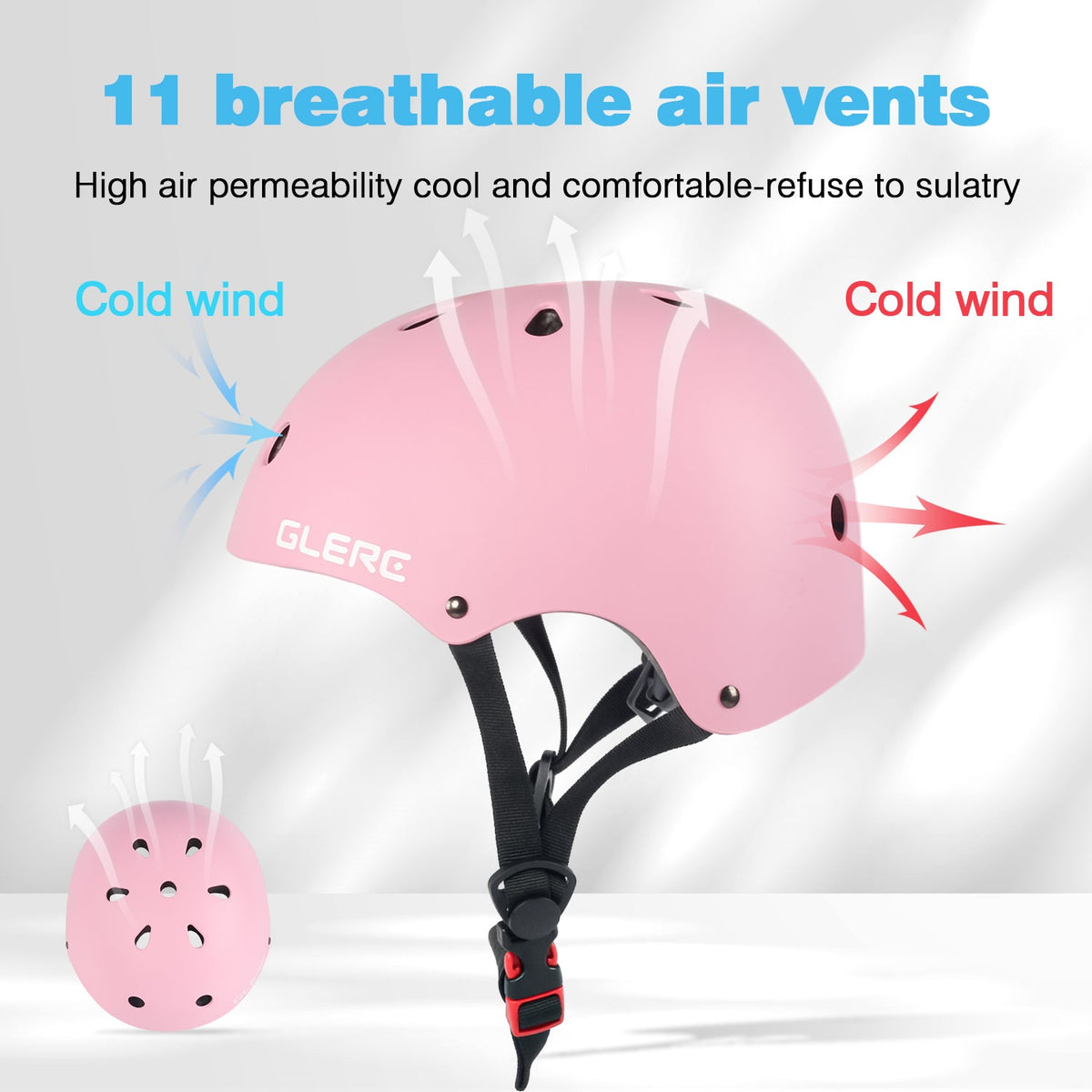 Glerc Kids Bike Helmet - 7 Colour Options