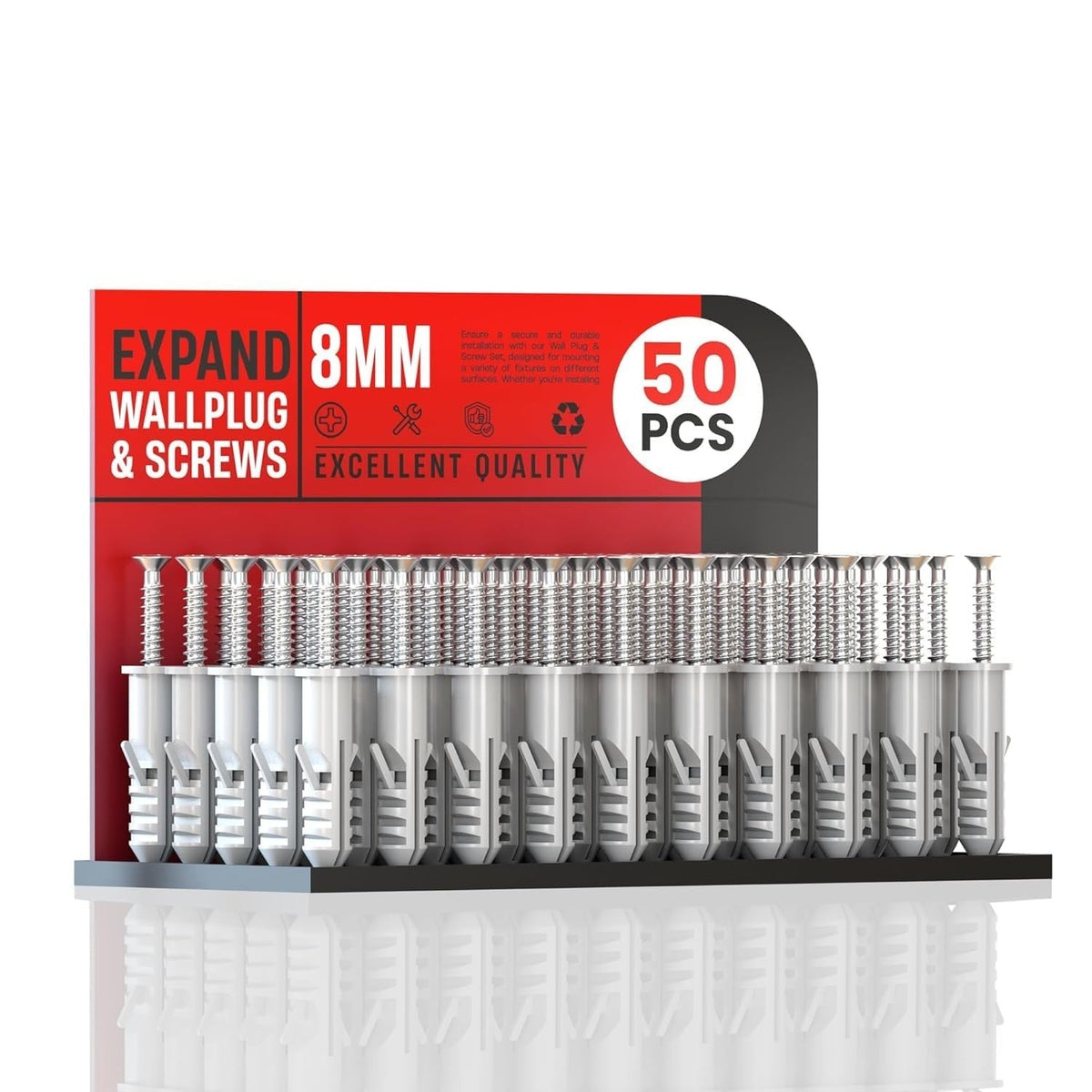 Wall Plugs - Grey