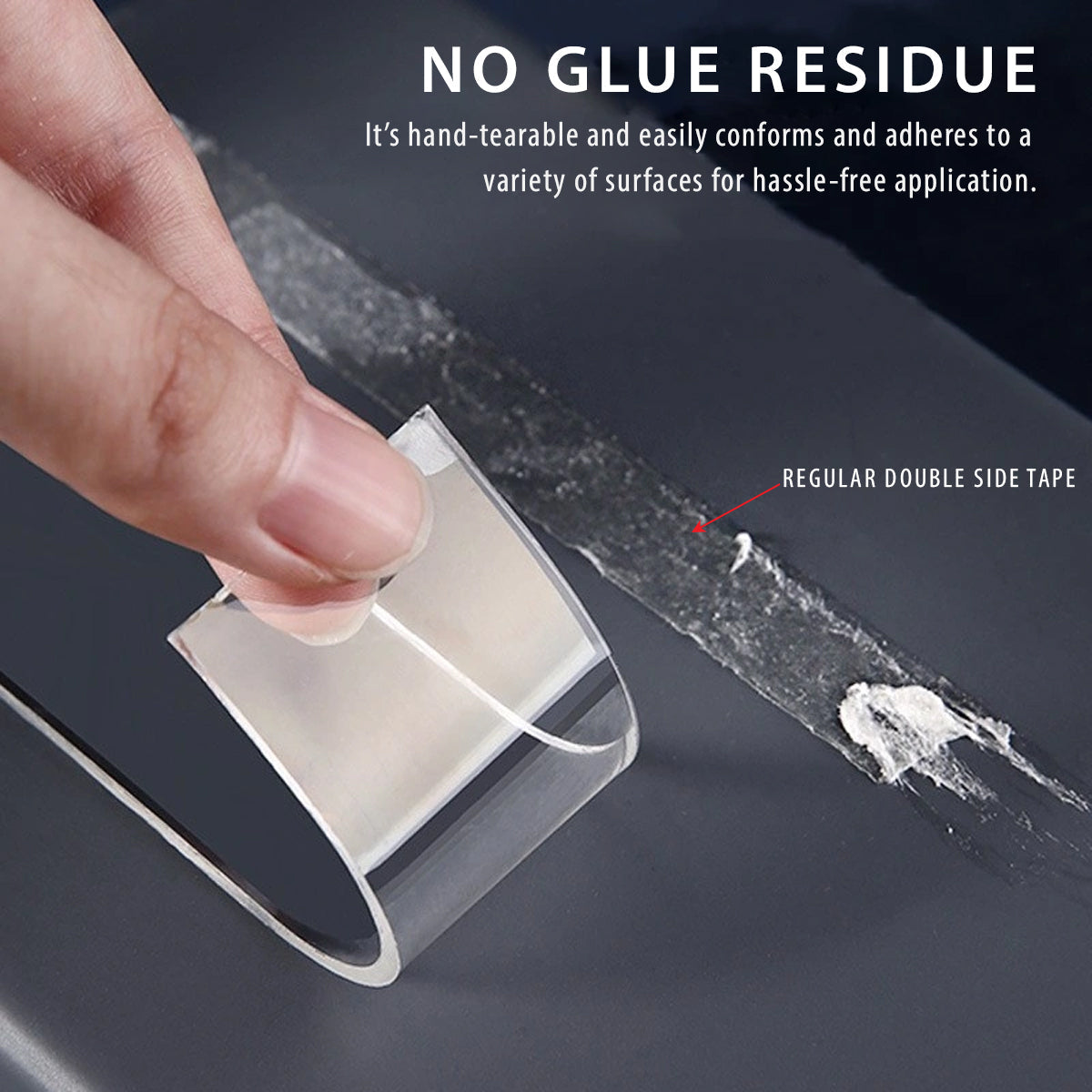 Heavy Duty Double Sided Clear Mounting Tape