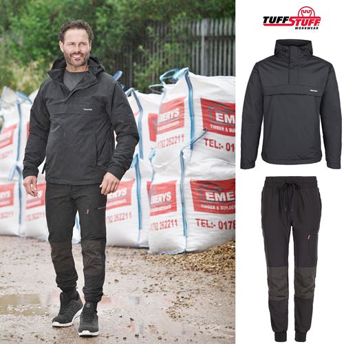 Mens Waterproof Hooded Top Tuffstuff Sutherland