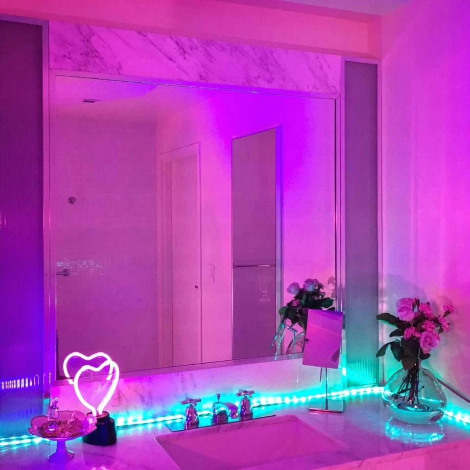 Neon LED Strip Lights Waterproof Flexible Rope - 3 Pack
