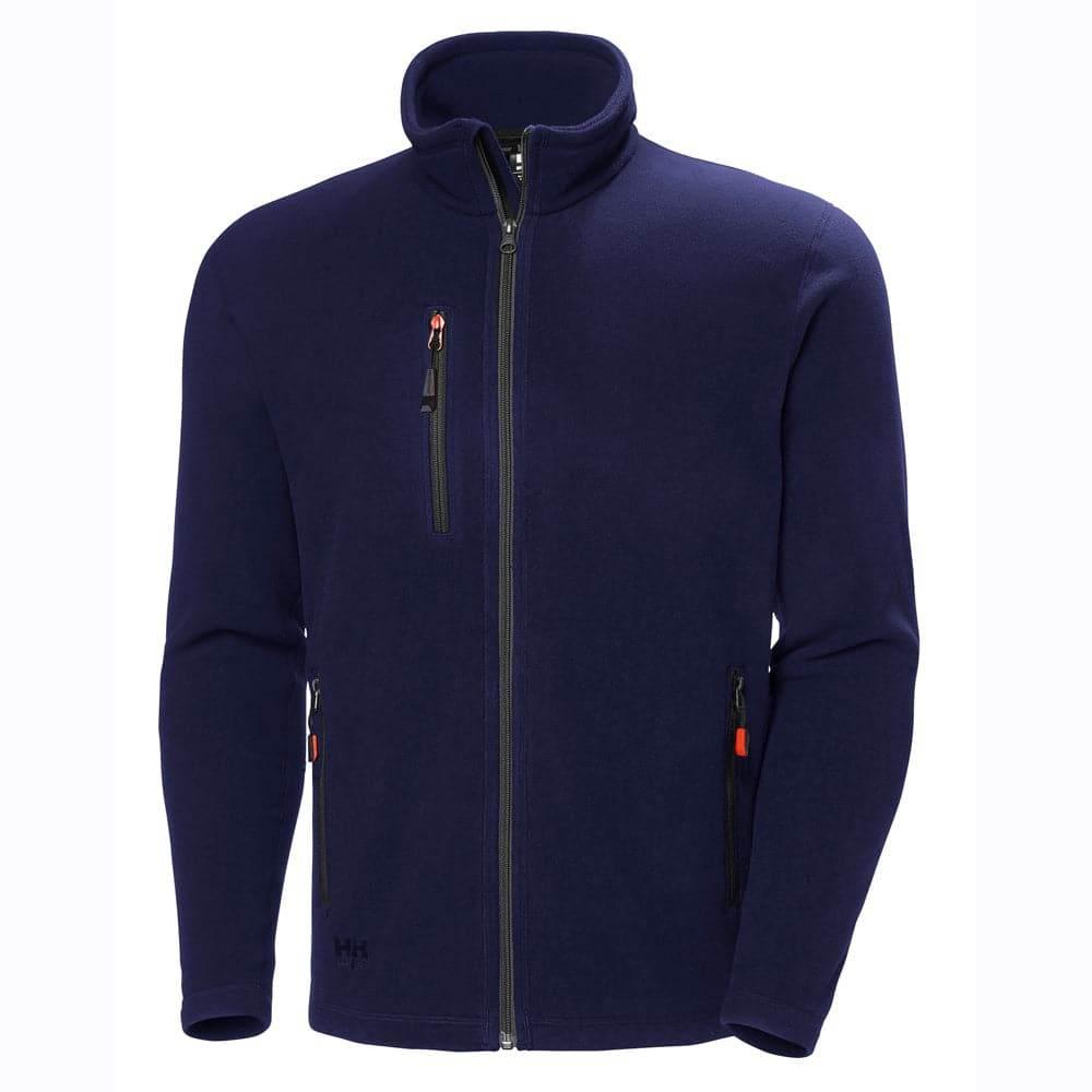 Helly Hansen Fleece Jacket 72026 Oxford Full Zip