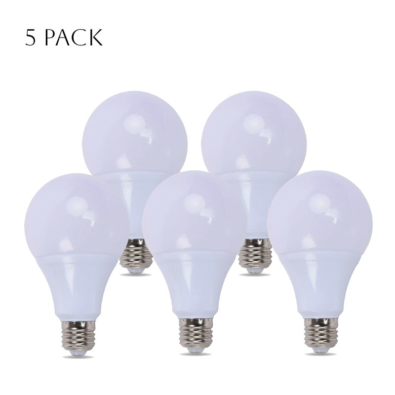 LED E27 A60 18W Warm White 2700K Non-Dimmable Bulb