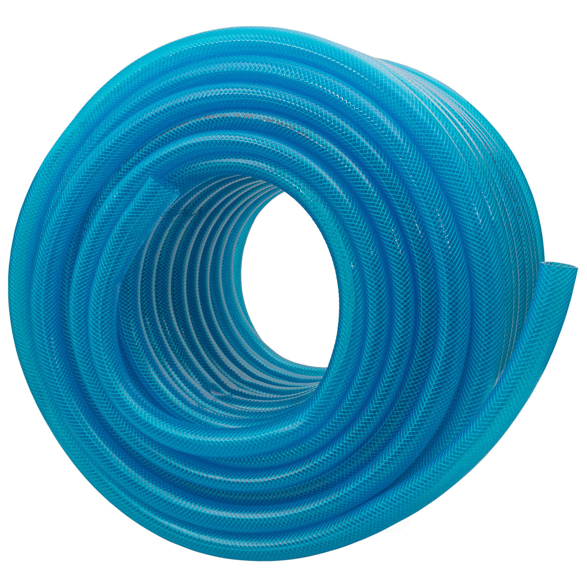 19mm Braided PVC Fuel Tech - Blue