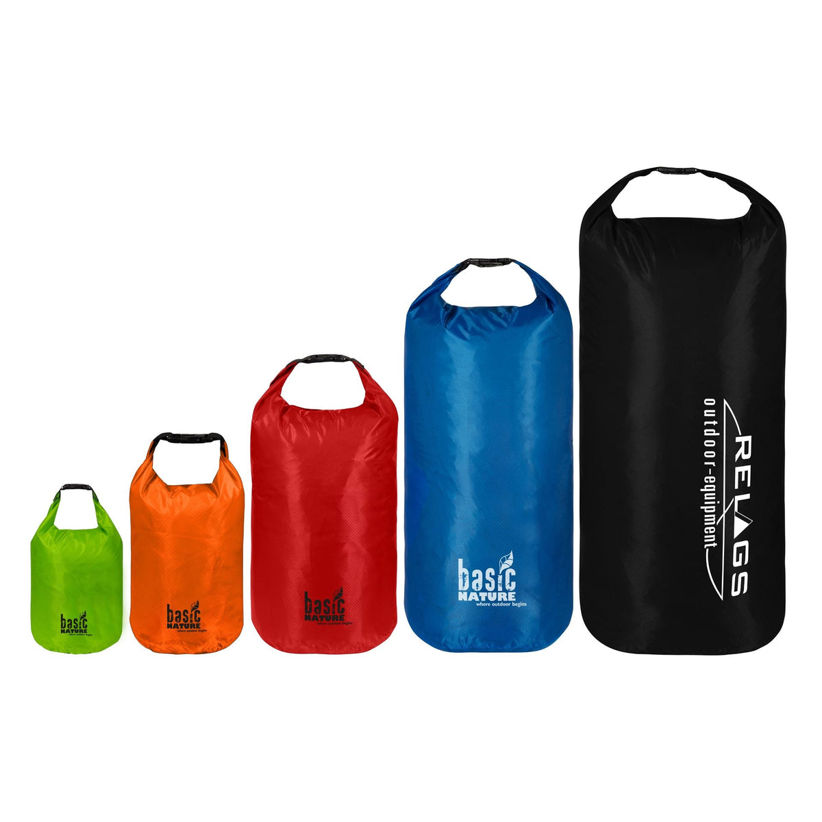 BasicNature '210T' Dry Bag - 5 Size Options