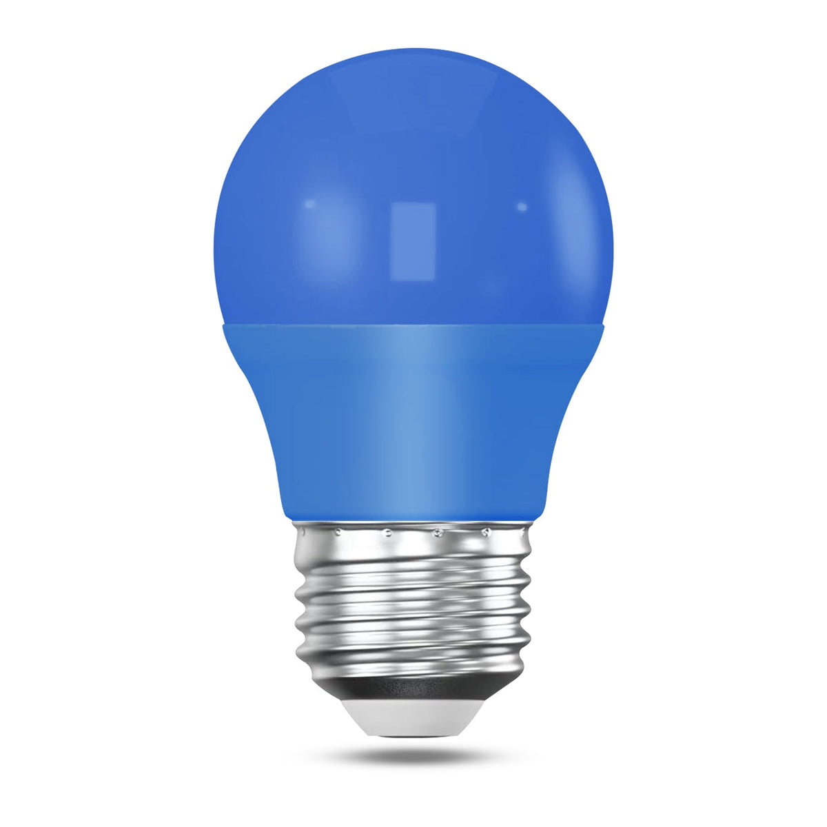 1x 4W LED E27 Coloured Golf Ball Bulb Party Decor Lighting