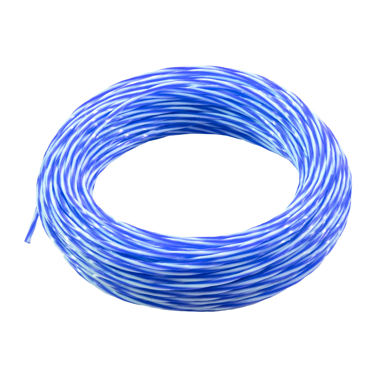 15m strimmer line Dual Core Twisted Blue Chess Trimmer Line 2mm