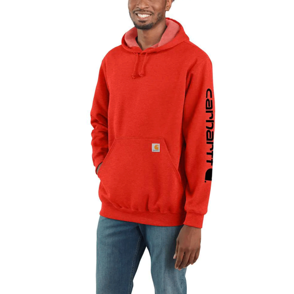 Carhartt K288 Loose Fit Midweight Logo Sleeve Graphic Hoodie