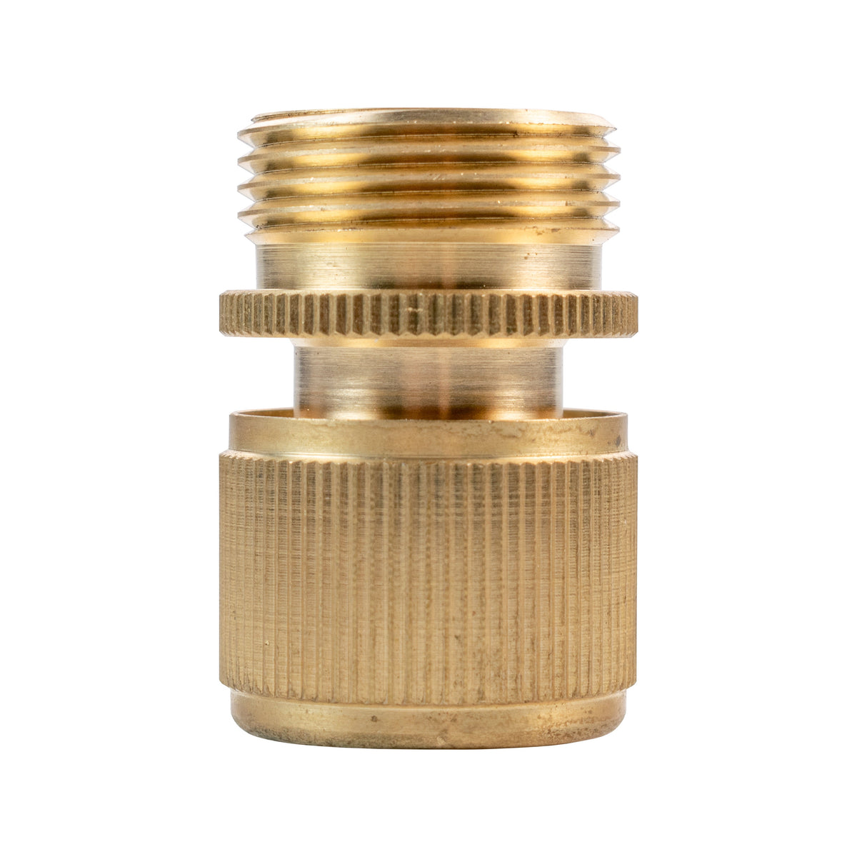 Female Hose Connector with 3/4" BSPM Thread - Brass