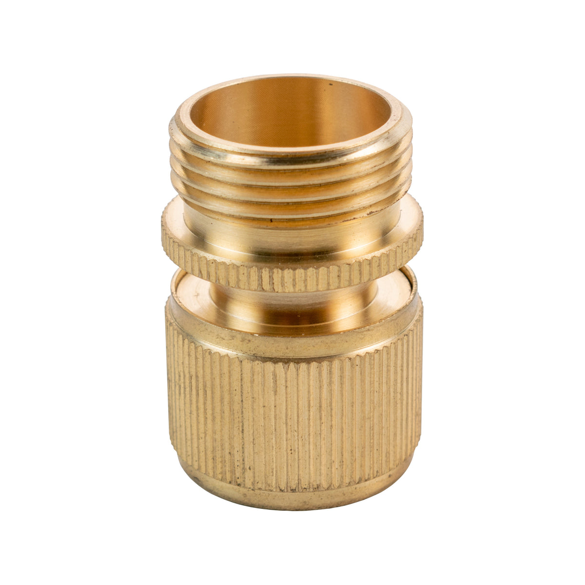 Female Hose Connector with 3/4" BSPM Thread - Brass