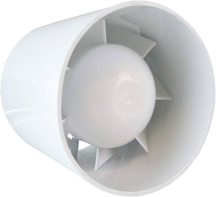 Euro Axial Bathroom Extraction Fan - 100mm