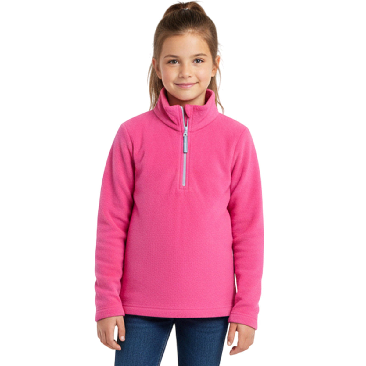 Kids Unisex Fleece Top – 1/4 Zip - 9 Colour Options