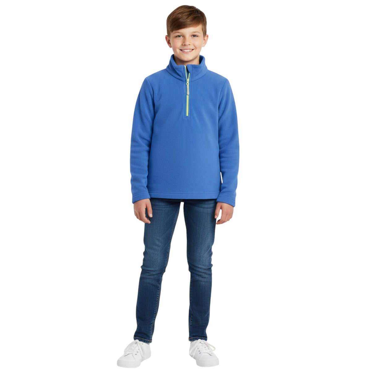 Kids Unisex Fleece Top – 1/4 Zip - 9 Colour Options