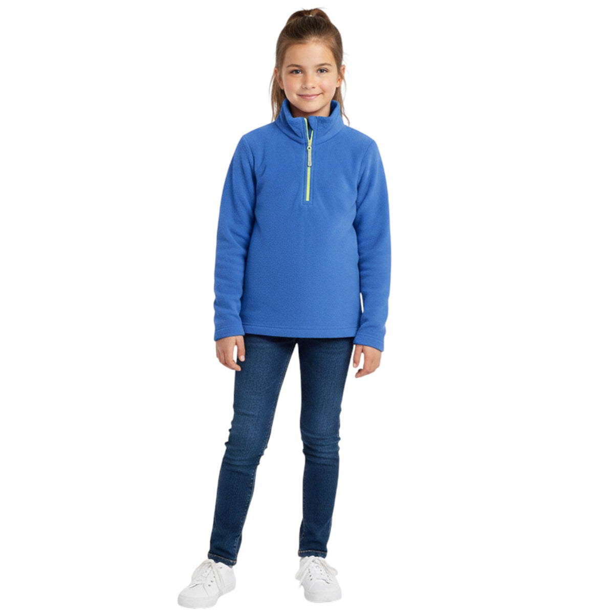 Kids Unisex Fleece Top – 1/4 Zip - 9 Colour Options