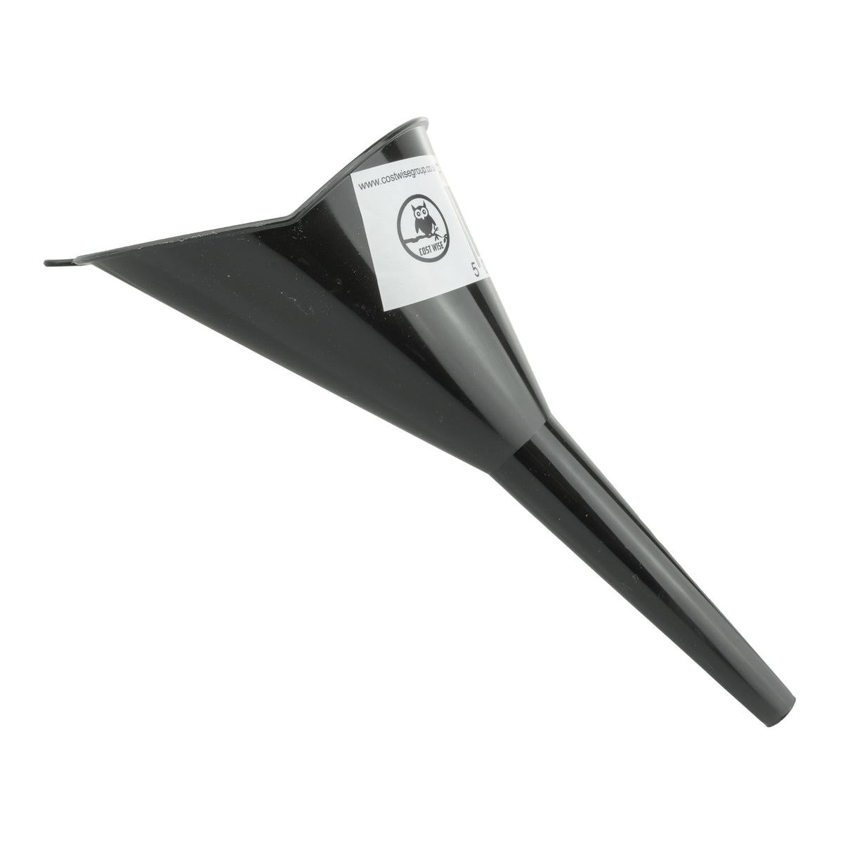 Small Vehicle Funnel with Angled mouth - Black