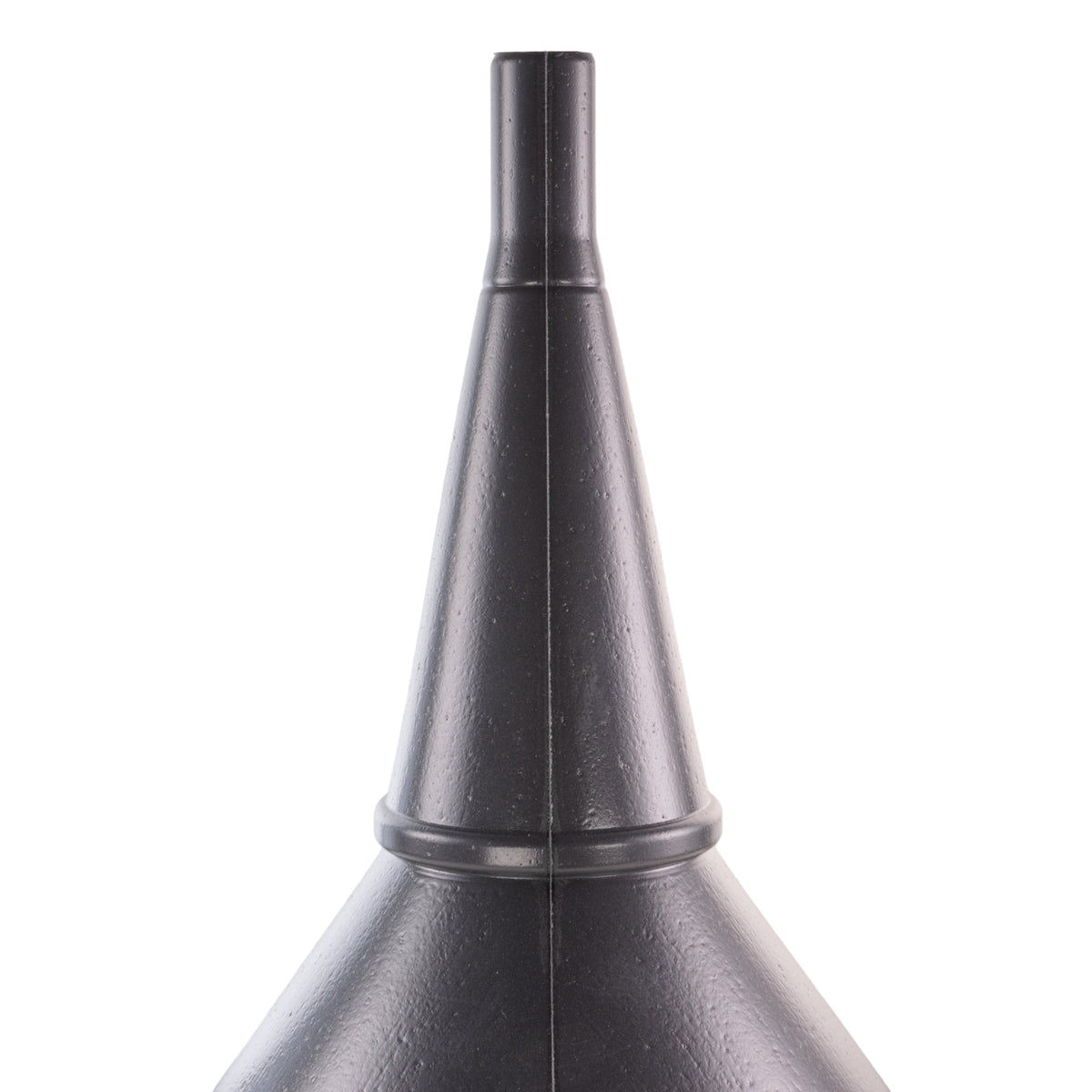 21cm Wide Mouthed Fuel Funnel with Straight Spout, Grey