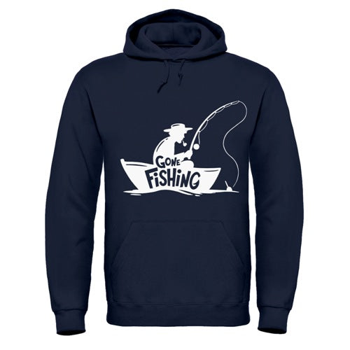 Gone Fishing Hoodie - 6 Colour Options