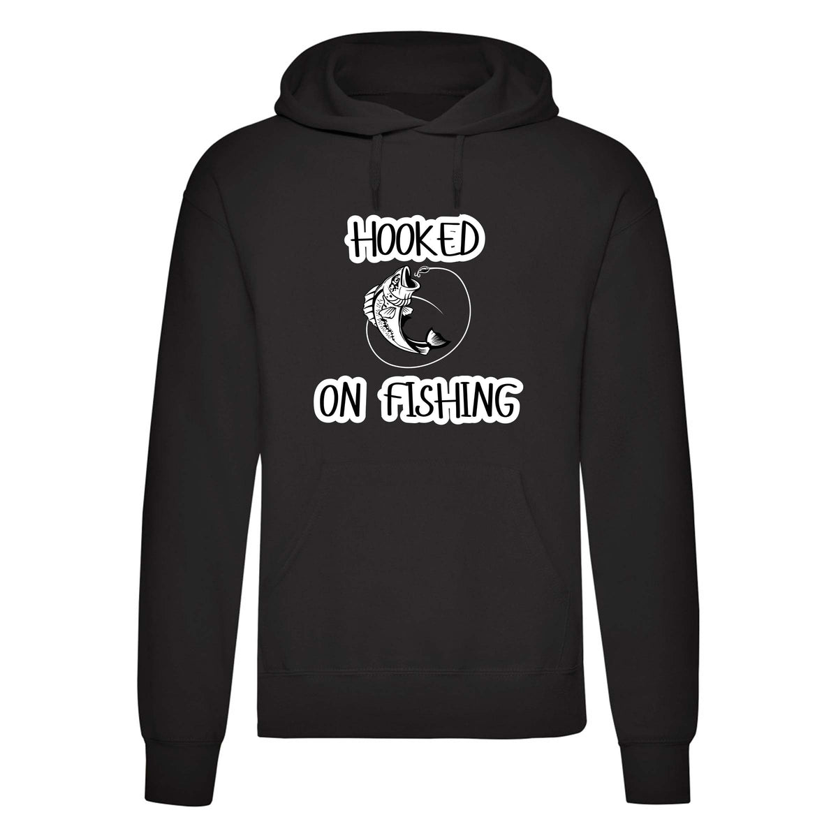 Unisex Fishing Printed Hoodie - 5 colour options