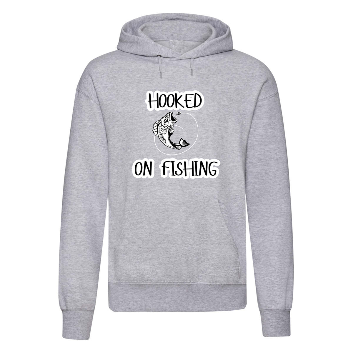 Unisex Fishing Printed Hoodie - 5 colour options