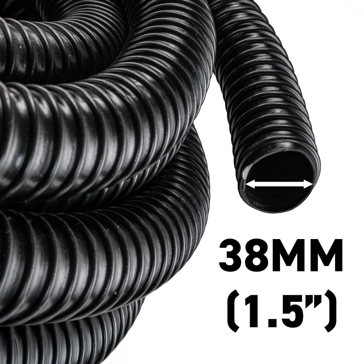Flexible Corrugated Pipe 38mm (1.5")
