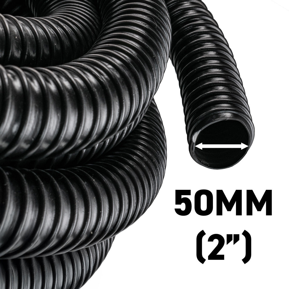 Flexible Corrugated Pipe - 50mm (2")