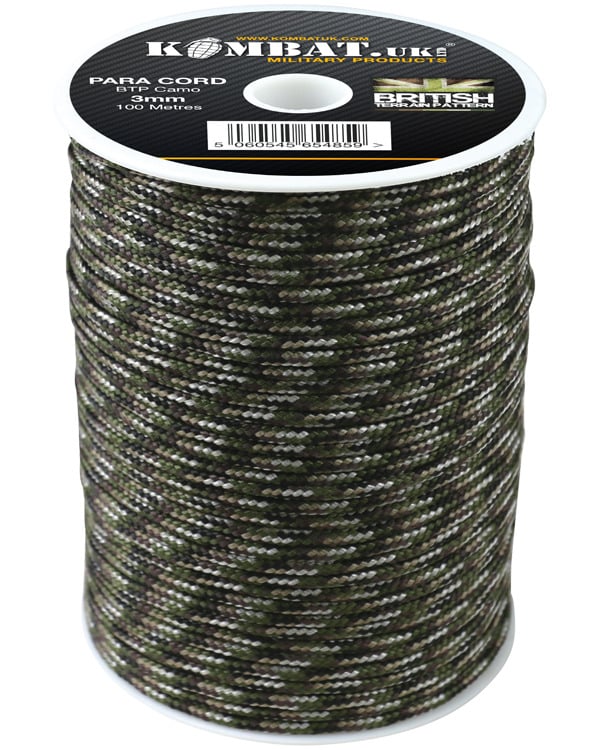 ParaCord 3mm on 100m Reel - 7 Colour Options