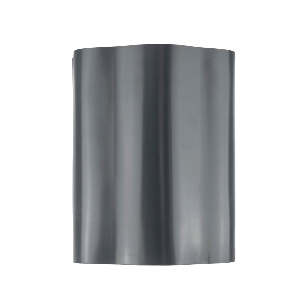 Crinkled Flexible Lawn Edging Dark Grey - 15cm Height