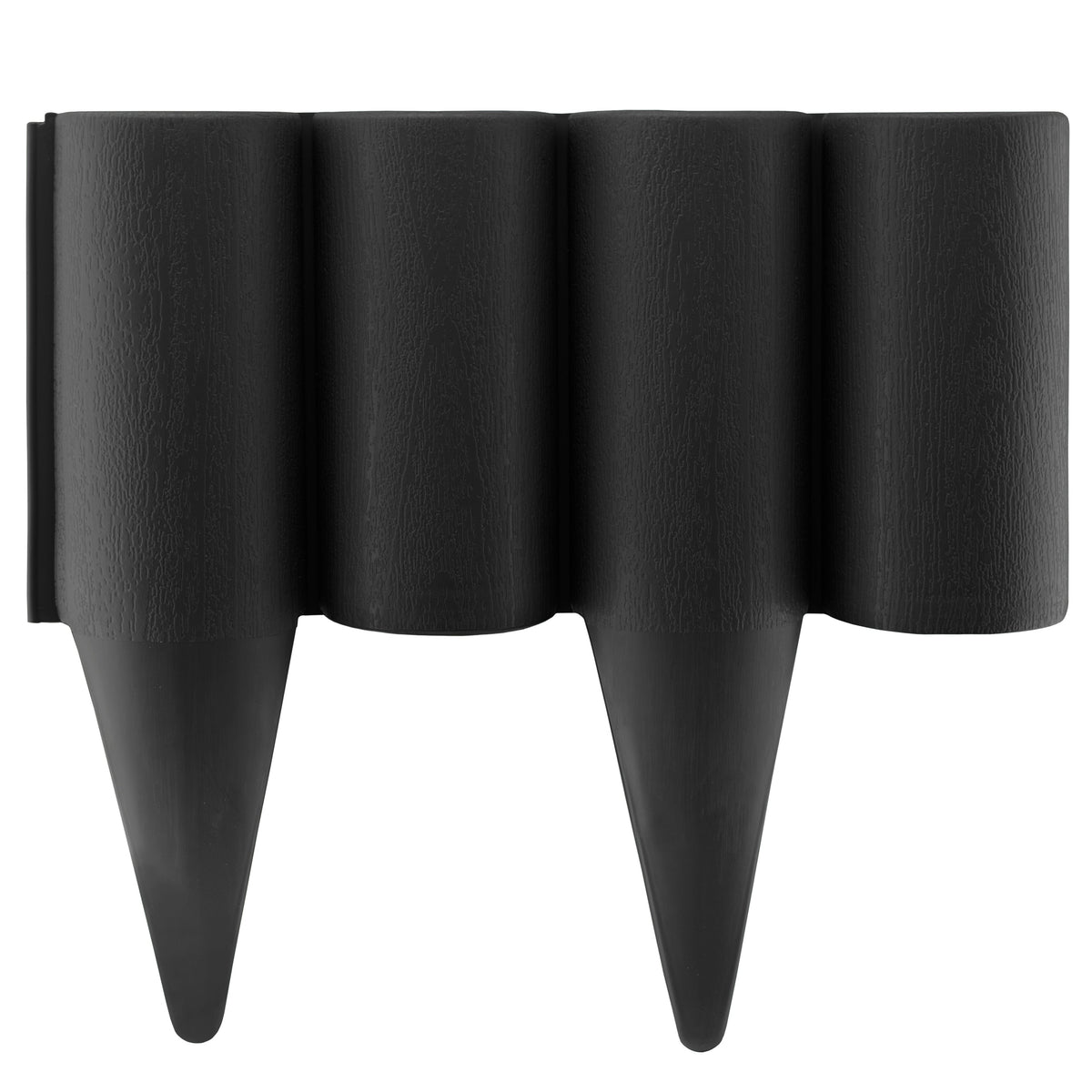 Palisade Lawn Edging Black Wood Effect - 2.5m