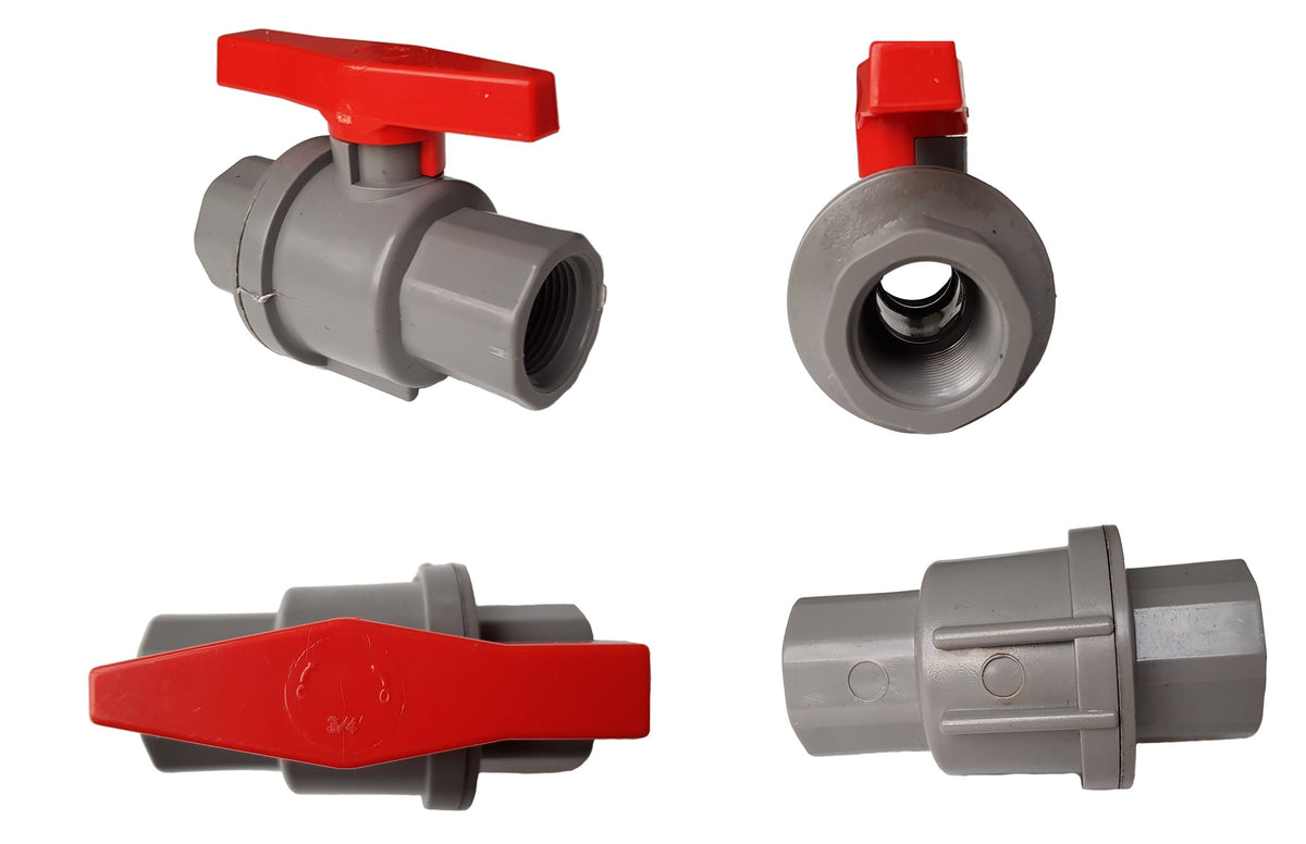 PVC Stopcock Valve 1"
