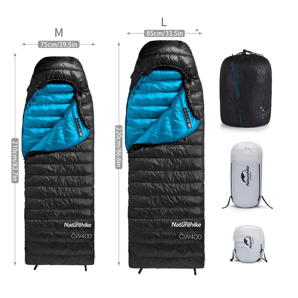 Naturehike Duck Down Sleeping Bag 650g - M / L